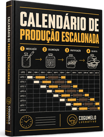 Mockup do bônus: Calendário de Produção Escalonada