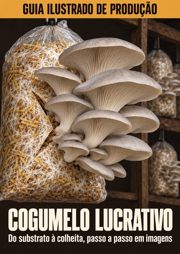 Capa do guia Cogumelo Lucrativo